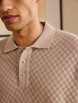 Men's Brown Casual Regular Fit Solid Half Sleeves Polo Tshirt