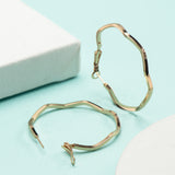 Women's Rosegold Grace Hoops