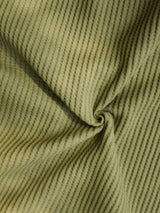 Men's Green Casual Regular Fit Solid Half Sleeves Tshirt