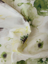 Men's Green Casual Relaxed Fit Printed Half Sleeves Shirt