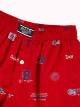 Boys Casual Regular Fit Printed Shorts