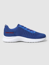 Men's Blue Casual Solid Sneakers