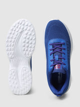 Men's Blue Casual Solid Sneakers