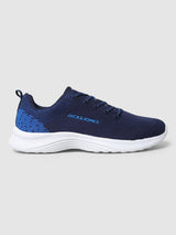 Men's Blue Casual Colorblocked Sneakers