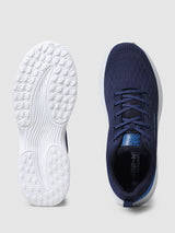 Men's Blue Casual Colorblocked Sneakers