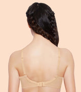 Women's Beige Every Day Solid Bra