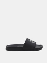 Men's Black Casual Slides