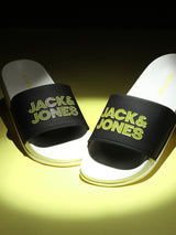 Men's Black Casual Slides