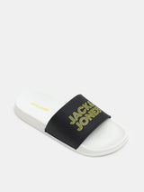 Men's Black Casual Slides