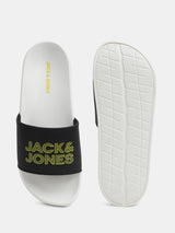 Men's Black Casual Slides