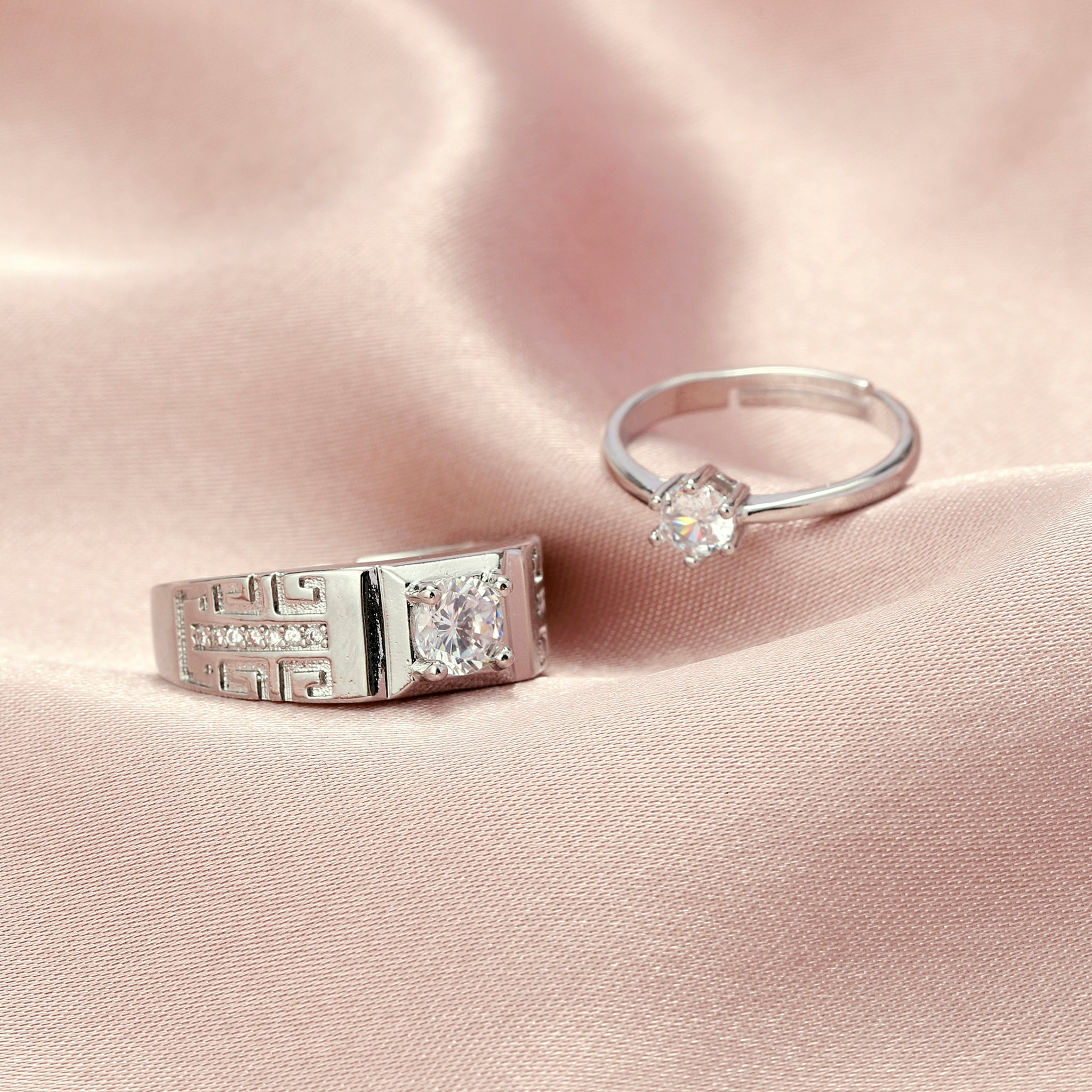 Women's Unity Solitaire Couple Ring