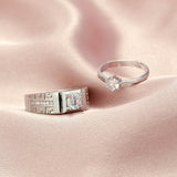 Women's Unity Solitaire Couple Ring