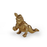 Lord Krishna Gold Plated Idol Murti Home and office Decorative Gifting
