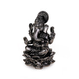 Lord Ganesha Silver Gold Plated Idol Murti Home and Office Decorative Gifting
