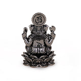 Lord Ganesha Silver Gold Plated Idol Murti Home and Office Decorative Gifting