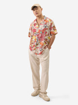 Men's Multicolor Regular Fit Holiday Shirt