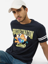 Men's Navy Round Neck Tshirt