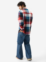 Men's Multicolor Casual Checkered Oversized Fit Full Sleeves Shirt