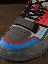 Men's Multicolor Casual Colourblock Sneakers