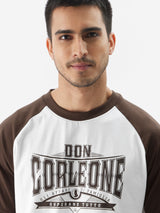 Men's White Casual Printed Regular Fit Half Sleeves Tshirt