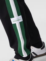 Men's Black Solid Oversized Jogger