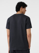 Men's Grey Casual Solid Regular Fit Half Sleeves Tshirt