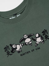 Men's Green Round Neck Oversized Tshirt