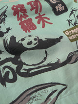 Men's Green Printed Pajamas