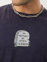 Men's Navy Round Neck Tshirt