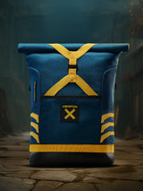 Unisex Blue Polyester Backpack 22.8L