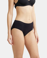 Women's Black Modal Stretch Hipsters