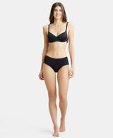 Women's Black Modal Stretch Hipsters