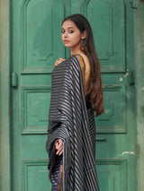 Women's Multicolor Cotton Acrylic Saree