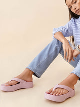 Women's Light Berry Ultra-Lightweight Cushioned Thong Sandals