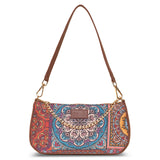 Women's Multicolor Vegan Leather Finish Sling Bag - 1.8L