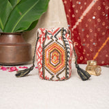 Women's Multicolor Raat Rang Potli Bag