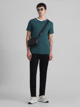 Men's Black BEN Skinny Fit Low Rise Stretchable Jeans