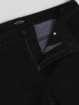 Men's Black Ray Bootcut Mid Rise Stretchable Jeans