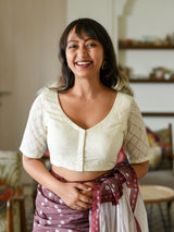 Women's Multicolor Pure Cotton Saree