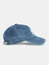 Men's Blue Casual Embroidery Cap