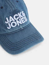Men's Blue Casual Embroidery Cap