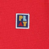 Boys Red Casual Regular Fit Solid Full Sleeves Tshirt