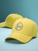 Men's Yellow Casual Cap