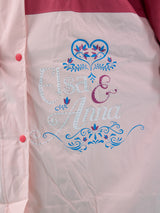 Kids Pink Zipper Raincoat