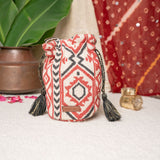 Women's Multicolor Raat Rang Potli Bag