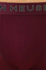 Men's Deep Purple Solid Swift Dry And High Stretch Mesh Trunk - Pack of 1