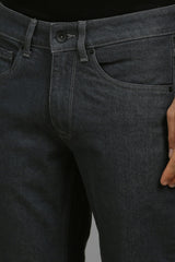 Men's Gray Casual Slim Fit Jeans
