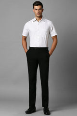 Men's White Casual Half Sleeves Shirt