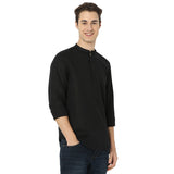 Men's Casual Slim Fit Solid Full Sleeves Kurta