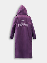 Kids Purple Zipper Raincoat